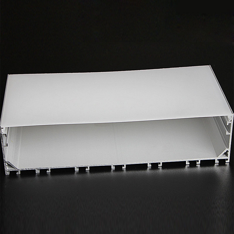 200mmx40mm Extra Wide Commercial Office Lighting Big LED Profile
